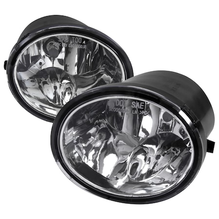 Spec-D Tuning 00-06 Toyota Tundra Fog Lights- Clear LF-TUN00COEM-HZ